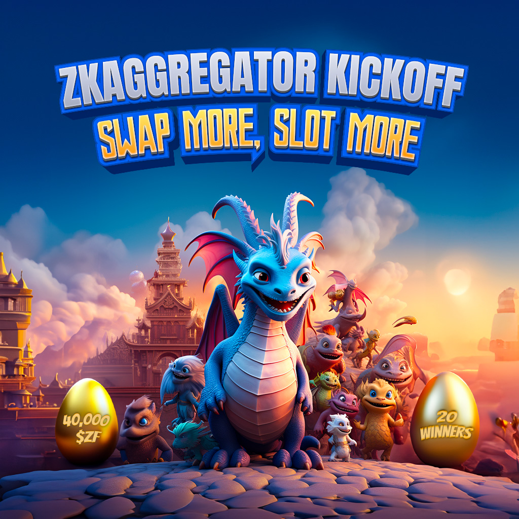 💰 zkAggregator Kickoff Campaign 💰

🎁 Total Prizes: 40,000 $ZF for 20 Winners

👉 How? 
🚀Complete simple tasks in the Galxe campaign &amp; Mint Free NFT:
galxe.com/zkSwapFinance/…

⭐️More Swap Volume, More Lucky Slots! (e.g: $10 = 1 lucky slot; $50 = 5 lucky slots)

⏳End Time: