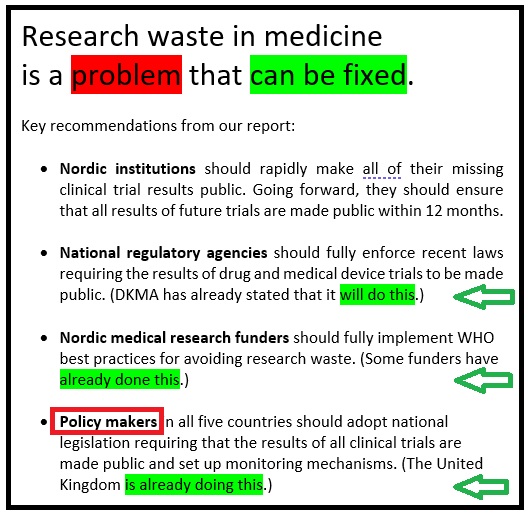 Medical studies that are invisible benefit neither patients nor science Institutions that fail to ensure that clinical trial results are made public violate medical research ethics and betray the trust of trial participants @TranspariMED @cochranecollab transparimed.org/nordic-trials