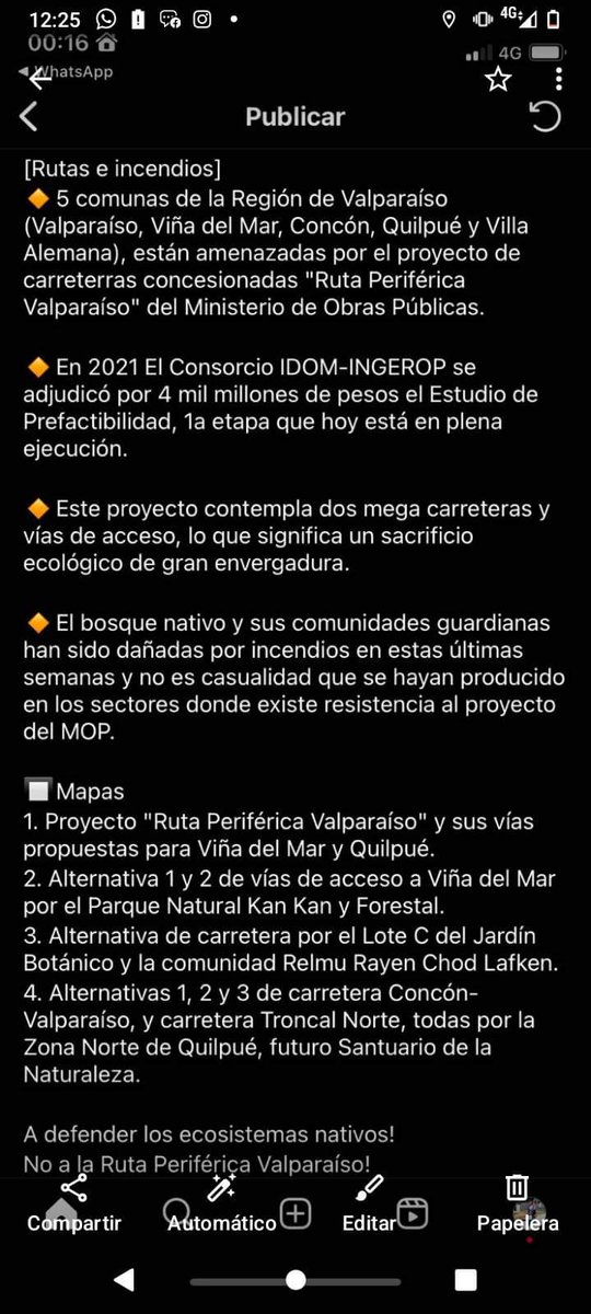 GeovanninaP's tweet photo. @LibreValparaiso Estaban mejor con la ladrona de reginato y el vende patria de Piñera infórmate que los terrenos quemados están listos para el megaproyecto de la derecha https://t.co/dfVF5Bs2gG
