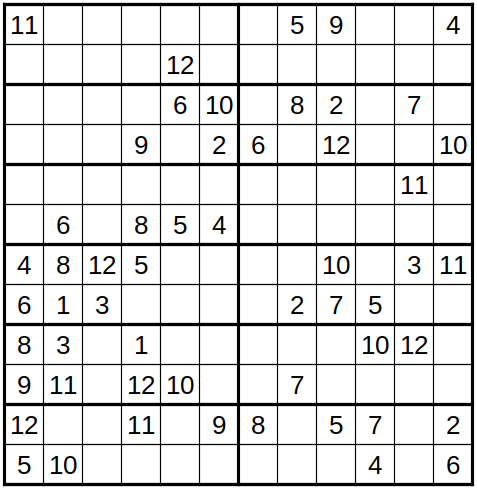 robakun2011's tweet photo. #数独 #sudoku #ナンプレ #numberplace
ブロックが平べったい問題です(*^^*)
基本的な解き方で解けます(^_-)❤️
#robakun https://t.co/darrLVXG68