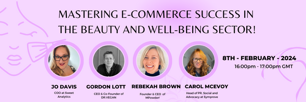 Exciting speaker announcement for our health and beauty webinar! 💄 ❤️‍

We're thrilled to announce that Carol Mcevoy, Head of PR, Social and Advocacy from Symprove Ltd as a featured speaker on February 8th at 4pm!

Join us 👇
hubs.li/Q02jPmTw0

#health #beauty #webinar