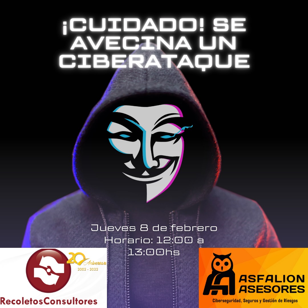 AsfalionAsesor's tweet photo. Emocionados por colaborar con la UAHE en el taller de #Ciberseguridad que impartiremos desde el Grupo @recoletosconsul
Juntos, ayudaremos a construir un entorno más seguro y eficiente 💻🛡️ #ransomware #fraude #phishing #GestióndeRiesgos #TrabajamosConPasión https://t.co/Q8FOwFx8WT