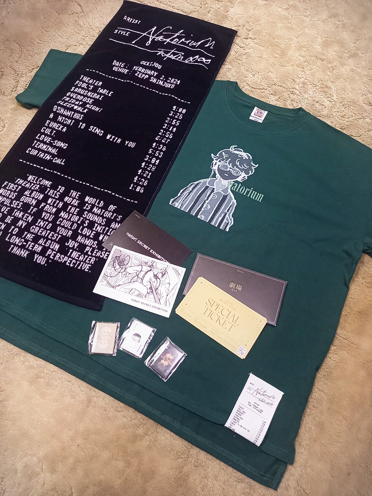なとり SECRET EXHIBITION タオル tシャツ 星合花音（ HoshiAi Kanon ） on X: 