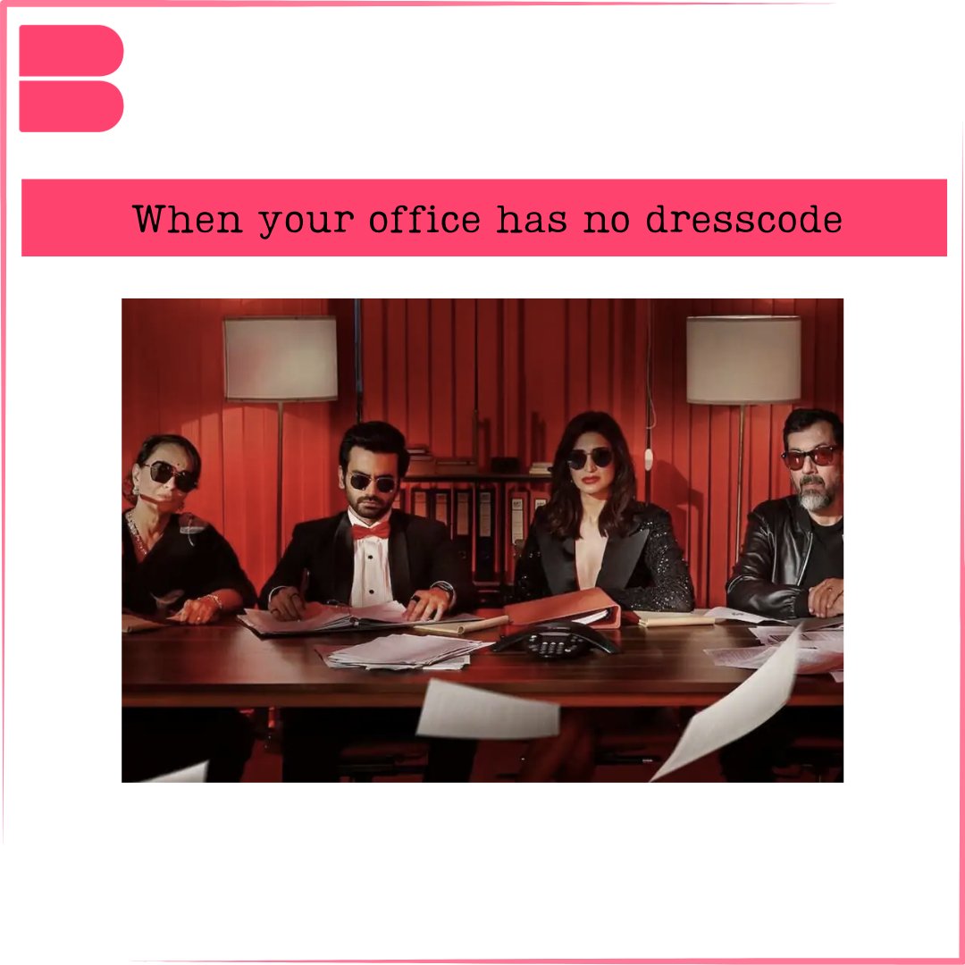 When you dress for the job you want, not the job you have. 😎 #banijayasia #banijaygroup #wearebanijay #callmyagentbollywood