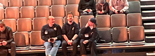 nidarosesport's tweet photo. the @ggligaen season is starting in two days🔥🔥

picture: excited management captured by @LeNgocZz before the finals last season👀