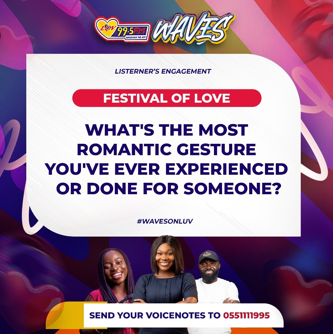 Where are the romantic people?
Whether accidentally or not

#WavesOnLuv