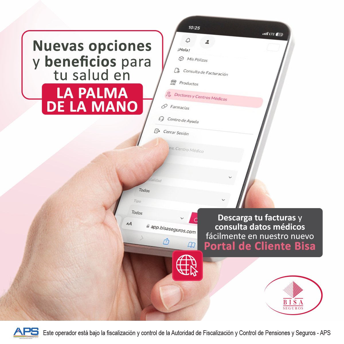 ¡Ingresa a nuestro 𝙉𝙪𝙚𝙫𝙤 𝙋𝙤𝙧𝙩𝙖𝙡 𝙙𝙚 𝘾𝙡𝙞𝙚𝙣𝙩𝙚 𝘽𝙄𝙎𝘼! 🤩
No pierdas tiempo, utiliza tu usuario y contraseña habituales. 💻📱
🔗 hubs.ly/Q02jcZRM0