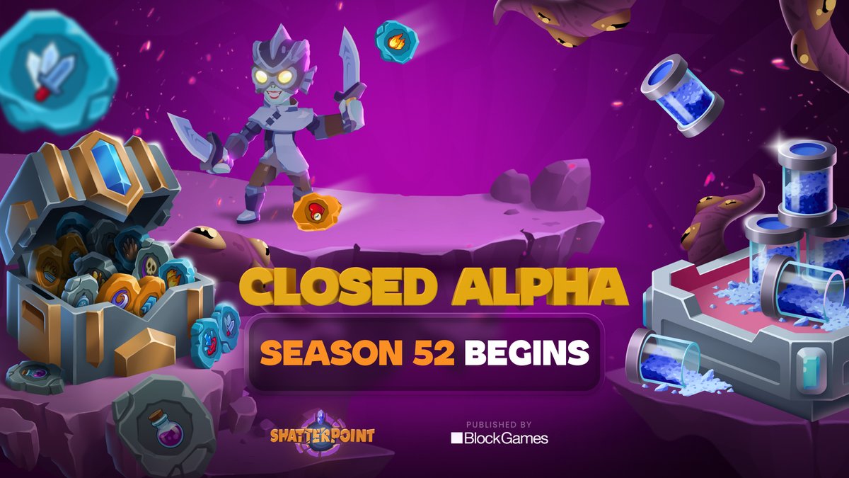 Brace yourselves for the electrifying arrival of Season 52, packed with pulse-pounding victories, epic adventures, and the rise of fearless leaders ready to conquer the virtual realm! 💥 Gear up, power up, and let the gaming thrill begin! 🎮🚀 #PlayShatterpoint #MobileGame