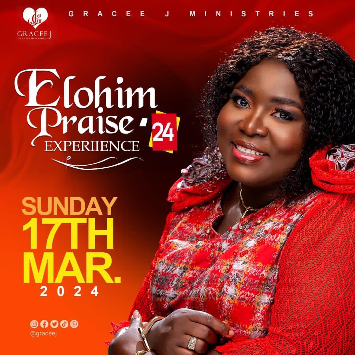 iamgraceej's tweet photo. Glad to announce to you the official date of
ELOHIM PRAISE EXPERIENCE. Save the date.
Last year was amazing, and this yearβs edition promises to be Bigger, Better, and More spirit filled. #ElohimPraiseExperience24 #GraceeJ #iamforjesus #Nehoyehu https://t.co/UibDJnjX2h