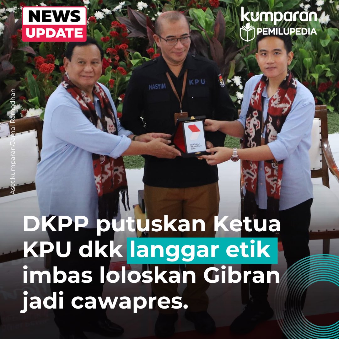 Irfansyahrun's tweet photo. Mau dipimpin calon pemimpin prematur? Sy mah ogah
#TolakPaslonCacatEtik
#RakyatMakinMuak
@aniesbaswedan
@cakimiNOW
Menangkan AMIN untuk Indonesia bebas dinasti cacat etik https://t.co/wlD3DSldlQ