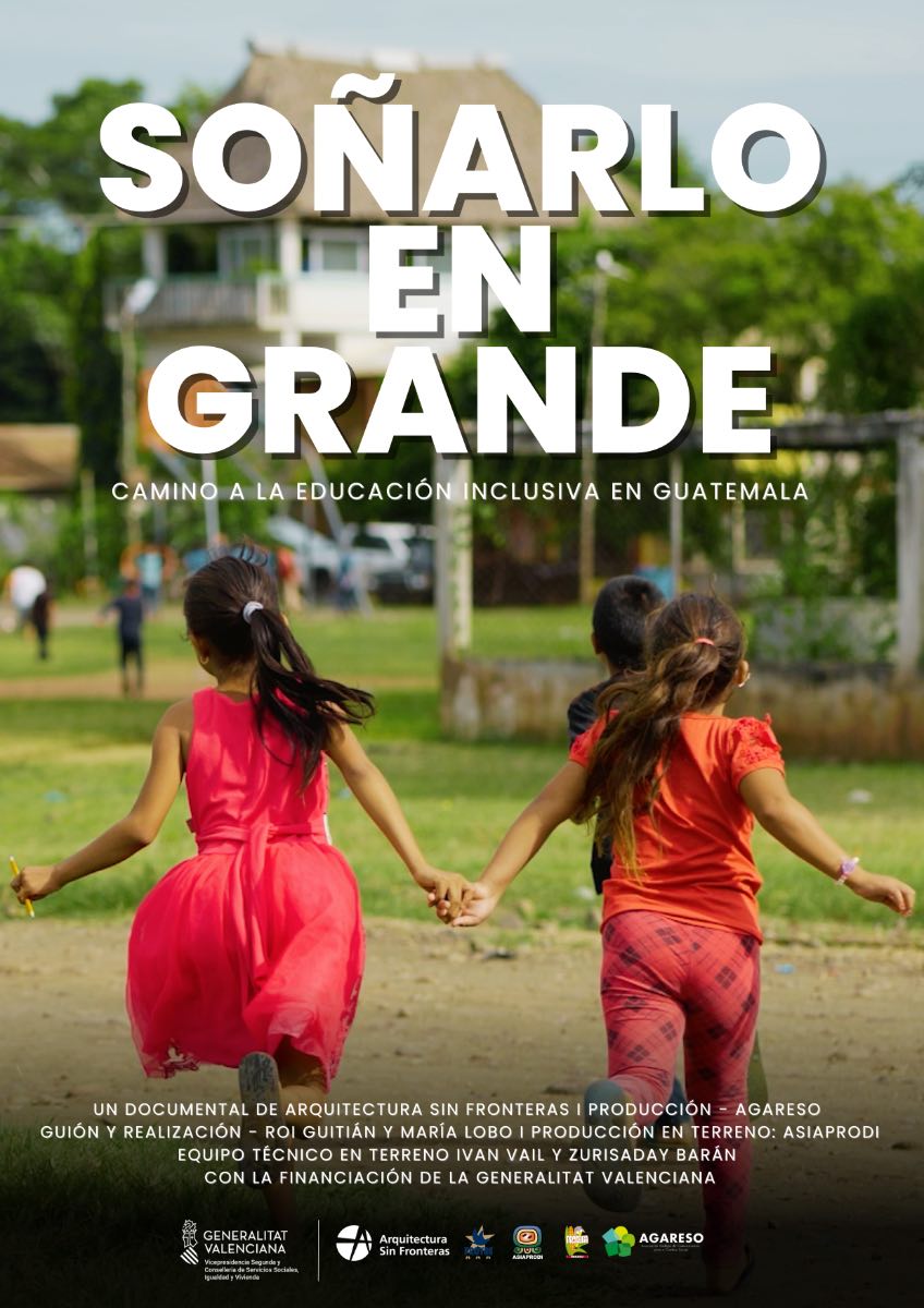 Estrea do documental "Soñarlo en Grande", realizado por <a href="/agareso/">AGARESO</a> sobre un proxecto de educación inclusiva de ASF en Guatemala:

📅 Venres 9 febreiro
🕚 11 horas
🏫 Salón de graos Facultade de Ciencias da Educación da <a href="/UDC_gal/">Universidade da Coruña</a> 

galicia.asfes.org/estrea-do-docu…