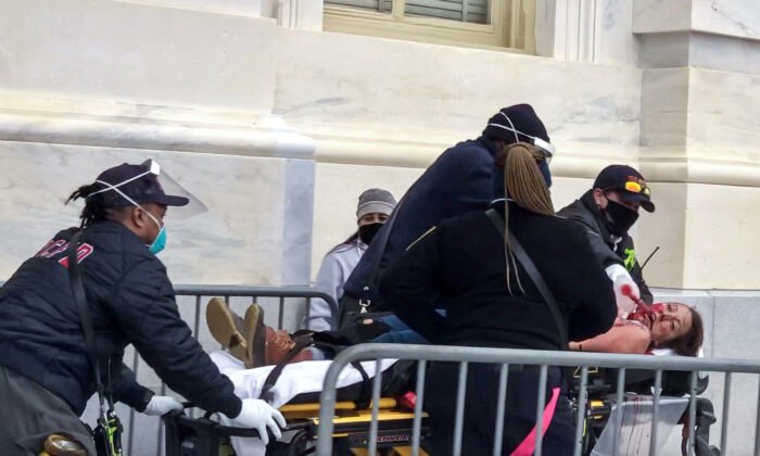 BelannF's tweet photo. AT LONG LAST:  CAPITOL POLICE SUED FOR $30 Million for ‘AMBUSH MURDER’ OF ASHLI BABBITT ON JANUARY 6

The lawsuit states, “The facts speak truth. Ashli was ambushed when she was shot by Lt. Byrd. Multiple witnesses at the scene yelled, ‘you just murdered her.”

The legal action asserts that Mr. Byrd, currently serving as a USCP captain, demonstrated negligence both in the utilization of his firearm and in his flawed assessment that Ms. Babbitt presented an imminent threat to his life. The lawsuit meticulously outlines these alleged lapses in judgment, aiming to bring accountability to the forefront of the proceedings.

“Ashli was unarmed. Her hands were up in the air, empty, and in plain view of Lt. Byrd and other officers in the lobby,” the lawsuit states. “Ashli posed no threat to the safety of anyone.”

The suit said that Ms. Babbitt was unaware of Mr. Byrd’s presence, given his hidden position along the wall inside the Speaker’s Lobby.

https://t.co/DhRVNOAhlm