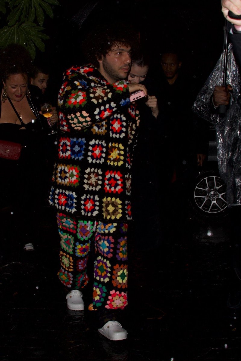 Selena Gomez and Benny Blanco seen attending Gucci's #GRAMMYs  After-Party.