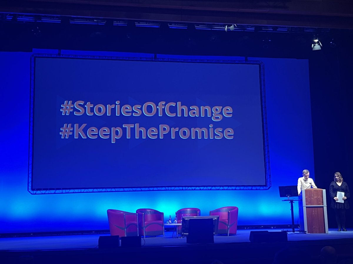 Outstanding panel discussion led by @frasmckinlay @ThePromiseScot with @Beth_AnneLogan on #KeepThePromise #StoriesOfChange - Fascinating and powerful discussion on Identity in Practice, with Lived and Professional Experience. Powerful and motivating.