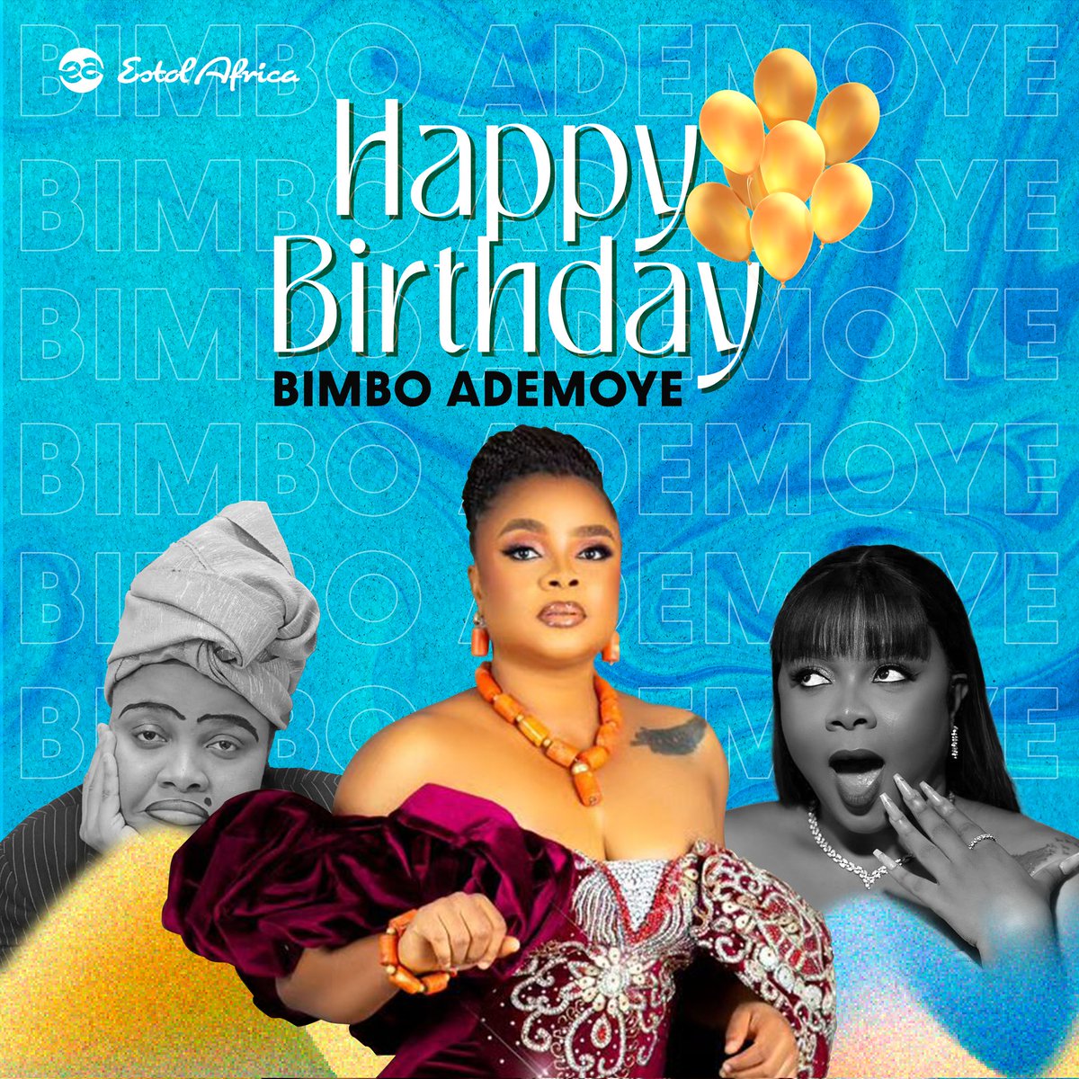 Estol Africa (@estolafrica) on Twitter photo Another day to celebrate A Bag of Talents..
A Woman so pure and True!
Words are Not Enough to Express Our Joy, as we
celebrate your birthday to day!
February 4th was special because of <a href="/BimboAdemoye/">Bimbo Ademoye</a>
#HappyBirthday #BimboAdemoye
#Congratulations #EstolAfrica Another day to celebrate A Bag of Talents..
A Woman so pure and True!
Words are Not Enough to Express Our Joy, as we
celebrate your birthday to day!
February 4th was special because of <a href="/BimboAdemoye/">Bimbo Ademoye</a>
#HappyBirthday #BimboAdemoye
#Congratulations #EstolAfrica