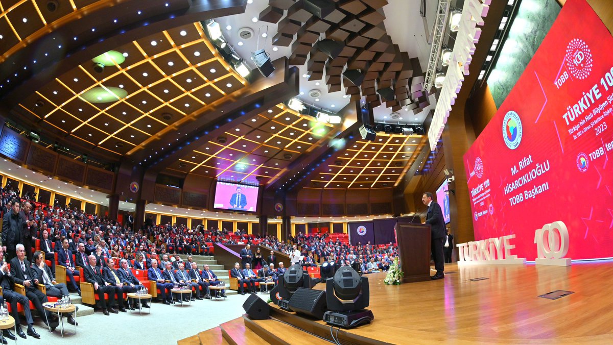 TOBB, TOBB ETÜ ve TEPAV iş birliğinde gerçekleştirilen Türkiye 100 Ödül Töreninde Türkiye’nin en hızlı büyüyen 100 şirketi arasında yer alarak ödüle layık görülen Odamız Üyeleri ENG Mineral ile SH Teknik Çözüm Mühendislik’i kutlar, başarılarının devamını dilerim.