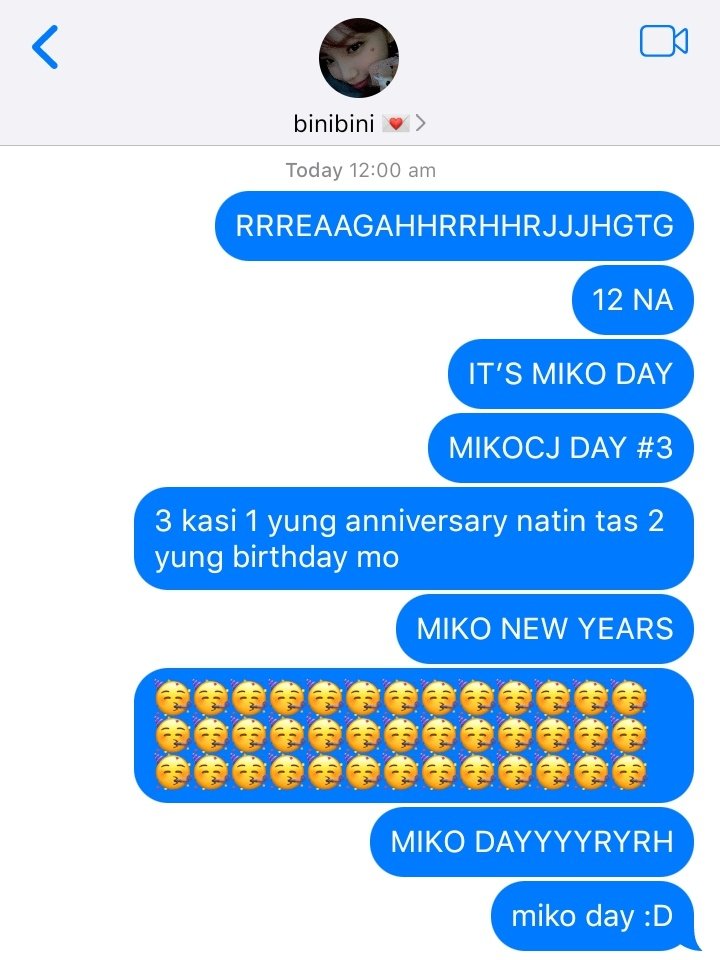 mingfic's tweet image. a #2kim five tweets au

wherein no one is more childishly excited for their birthday than miko alvarez