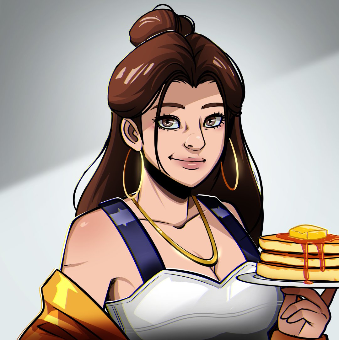 GM Everyone!!! In love with this beautiful <a href="/CreionOfficial/">CREION</a> Pancake pfp🥞👀! Just how amazing is the art?!?! ❤️ Happy to be a part of this great project!