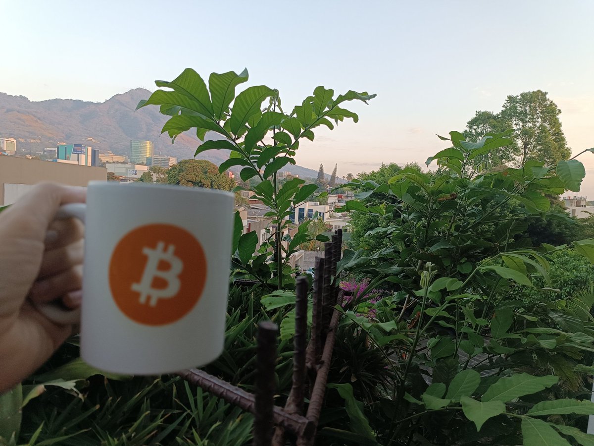 Good morning San Salvador!

#Bitcoin #ElSalvadorIsWinning #History