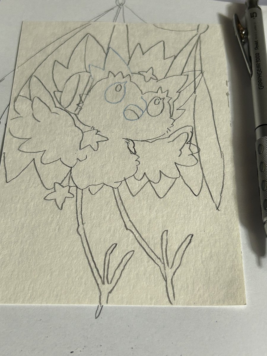 ウチの創作キャラの中では比較的作画コスト低い部類よねって思ったストラス 