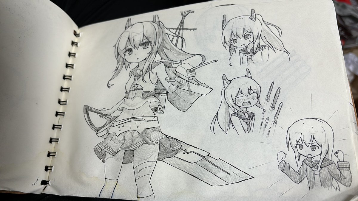 すごい昔に描いた綾波 