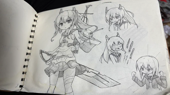 すごい昔に描いた綾波 
