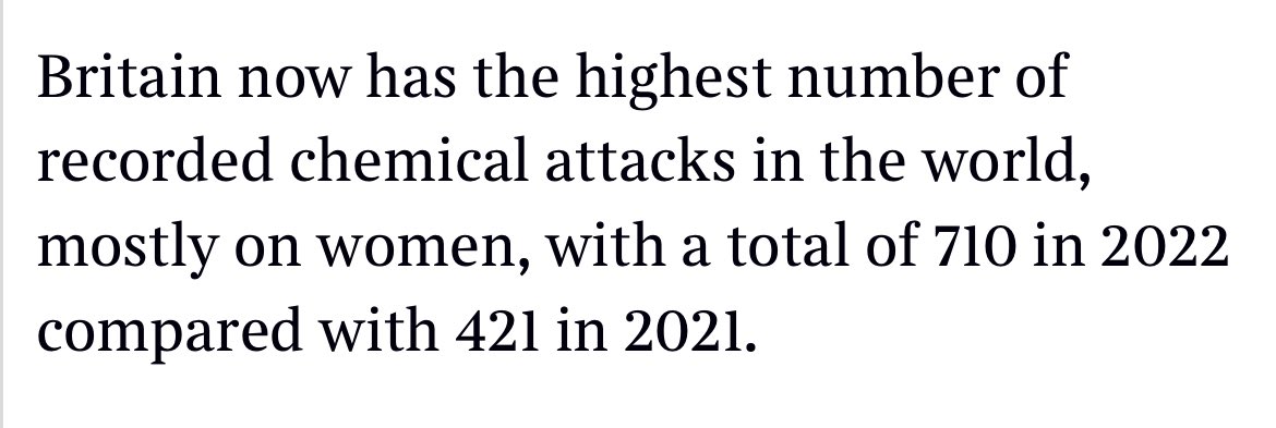 What a horrible fact about modern Britain, care of yesterday’s @thetimes - Please SHARE to raise awareness. This is not okay; a government serious about protecting women and girls must take action.