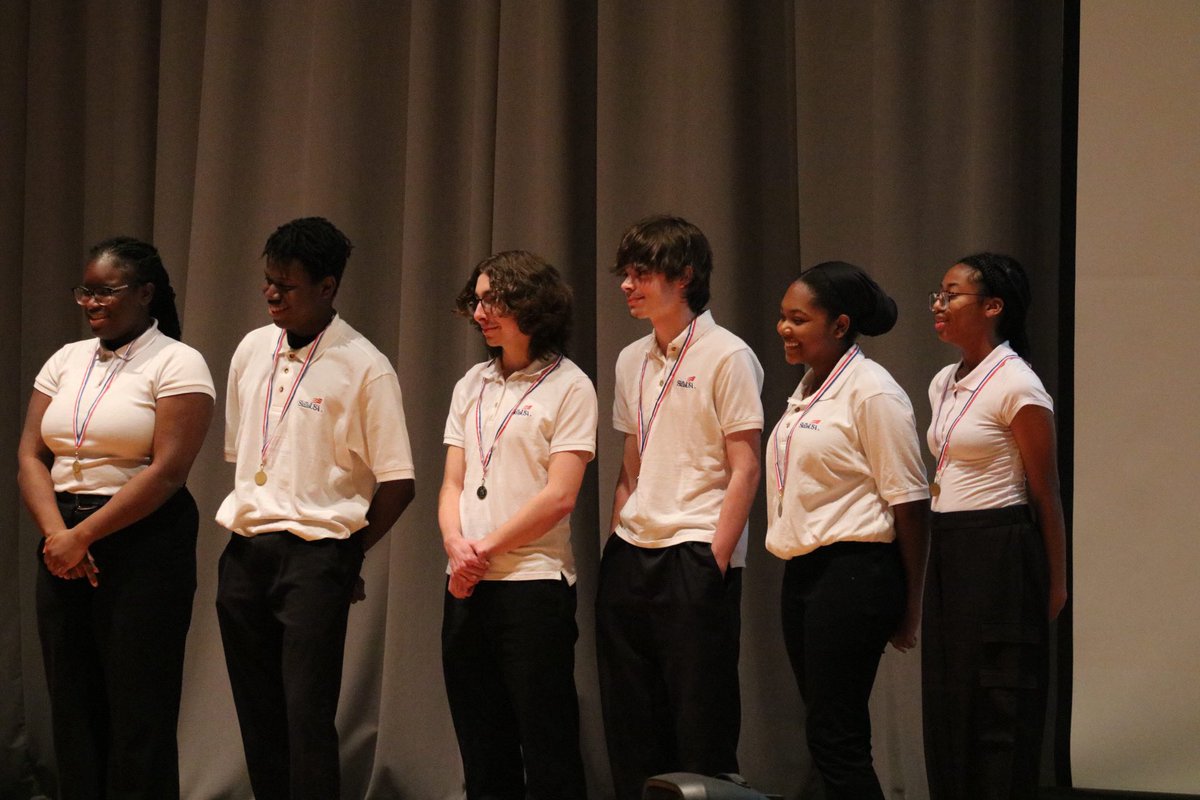MrsClements5's tweet photo. Congrats to Vincent on gold🥇 and Jordon on bronze 🥉 in Photography and to Caleb and Benji on Silver🥈 in Digital Cinema. As first-year students, it is a testament to your dedication. You have earned a chance to complete at the @skillsusa state level in April. @CTA_CCPS https://t.co/6nnnXa1r8z