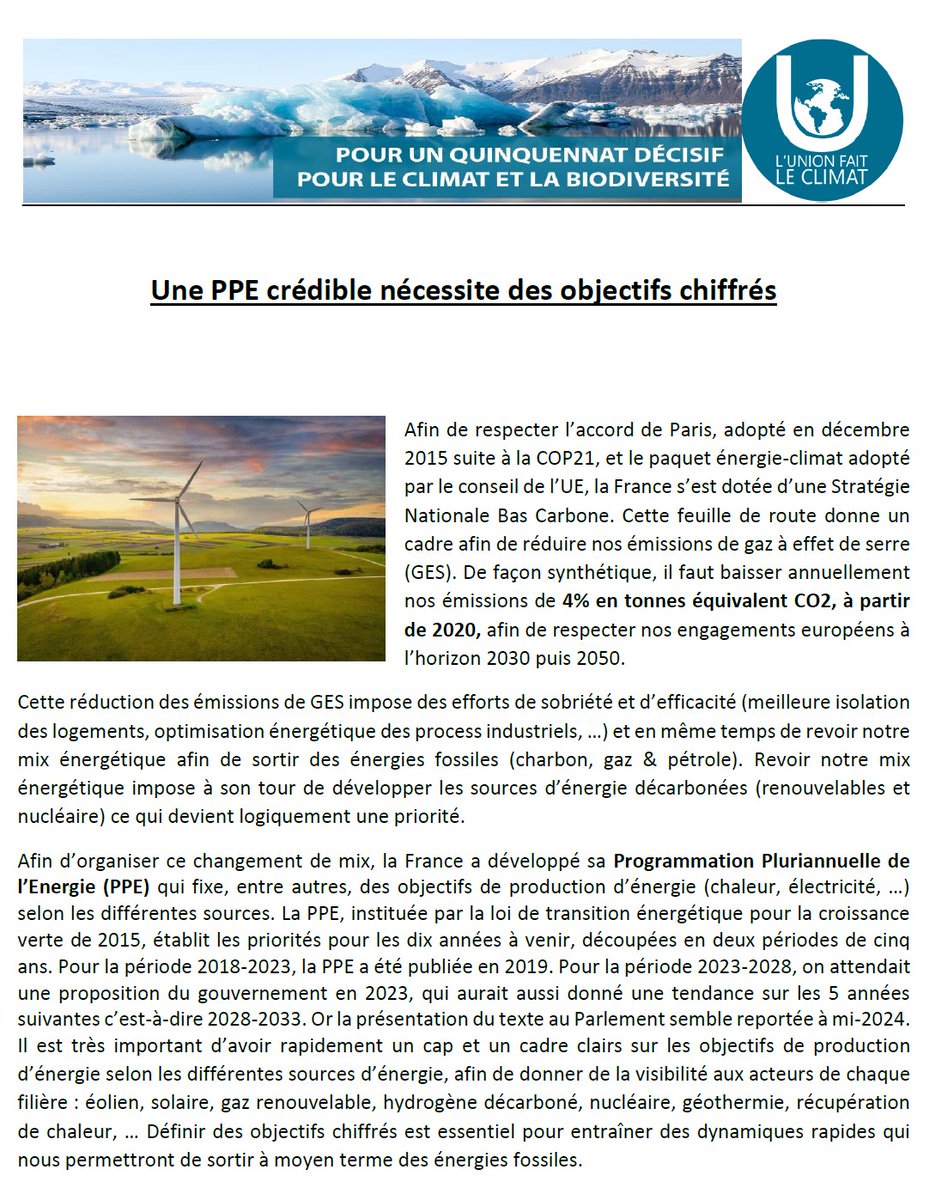 L'Union Fait Le Climat tweet media