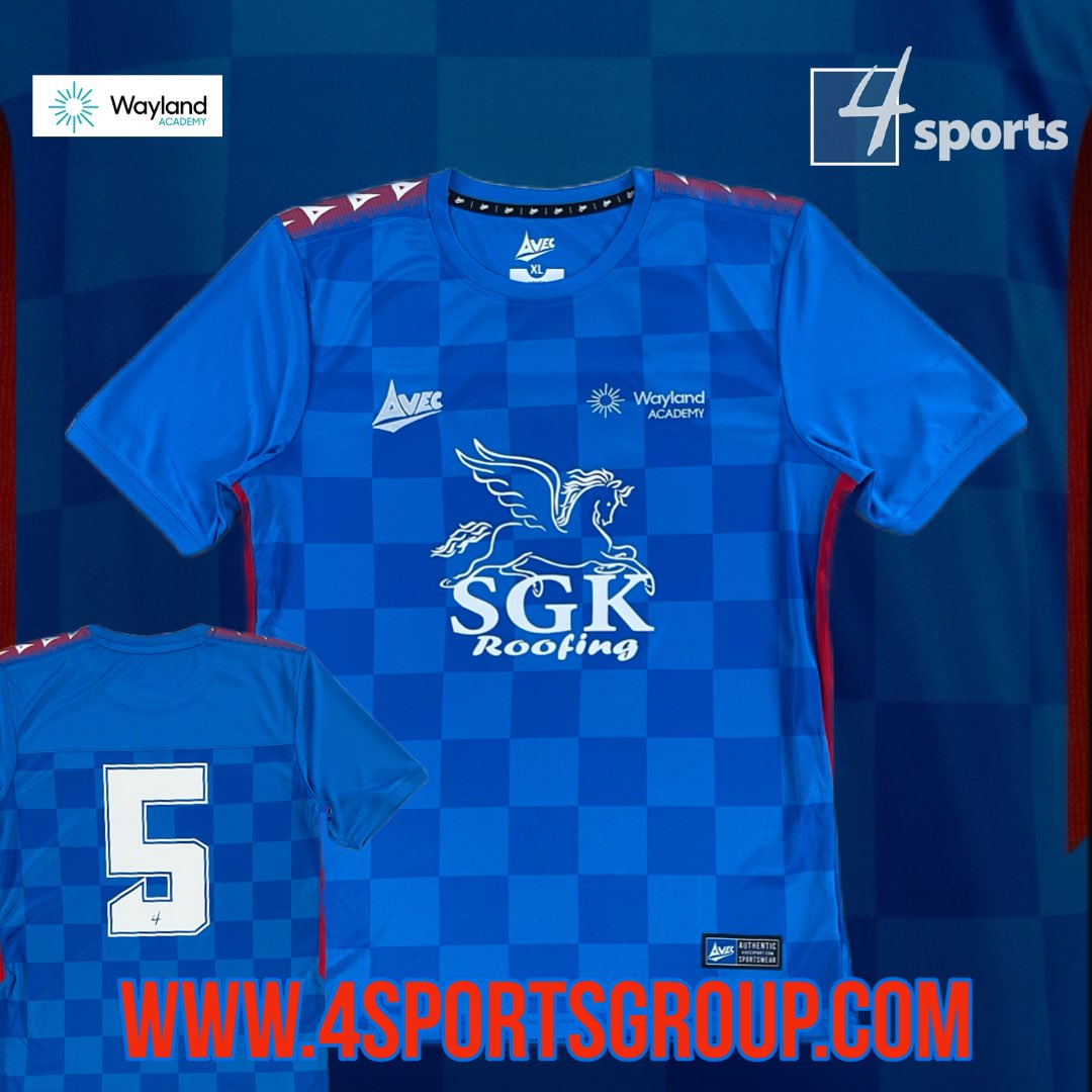4sportsgroup's tweet photo. New kit going through for @WaylandAcademy 🔥 https://t.co/wQZI45rES9