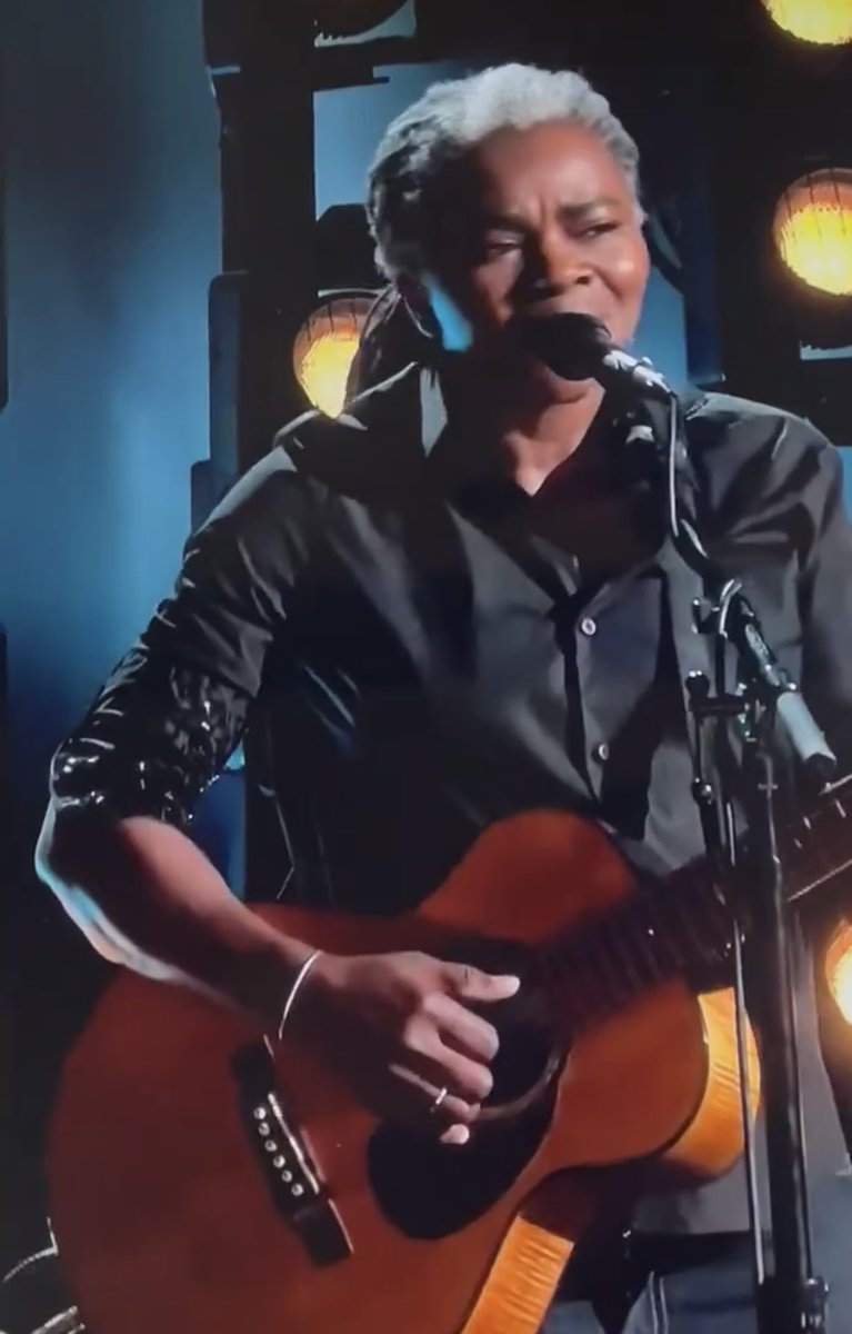 “Old is gold.”
Heck if that sounds cliched. Or ageist.

The #Grammys totally rocked it with performances from Joni Mitchell (80), Billy Joel (74), Stevie Wonder (73), Annie Lennox (69), and Tracy Chapman (59)