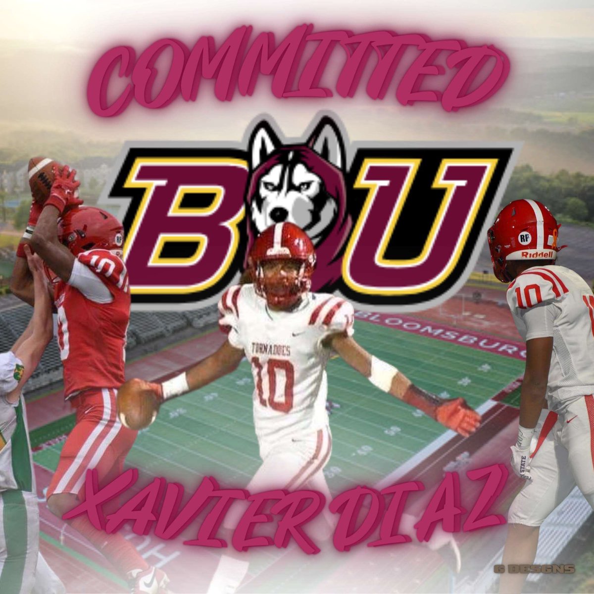 Committed‼️ Let’s Work @BloomUFootball @SheptockFrank @CoachBernocco @GOBIGRED19 @VAPORTRAIL2471