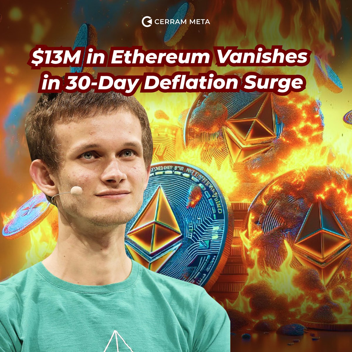 Cerram_Meta's tweet photo. 🔥 Ethereum's latest stats reveal a deflationary twist! 💸 $13M worth of ETH vanished, hinting at an exciting uptick for enthusiasts. 📈 Keep your eyes peeled as ETH's value may climb. 👀
#CRMClick #CerramMeta #Eth #EthereumUpdate #CryptoDeflation #ETHBurn #BlockchainTech https://t.co/1boUadZTa8