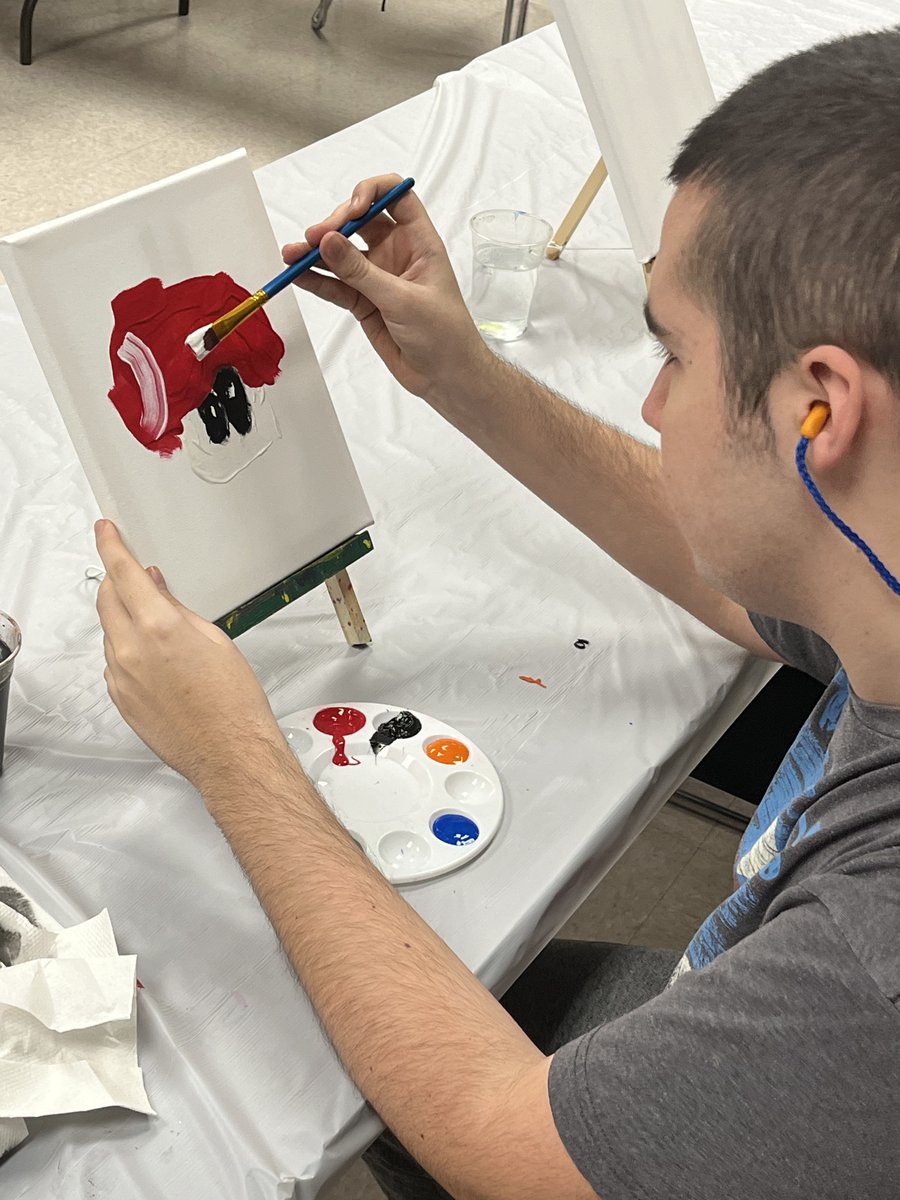 LSCLifeSkills's tweet photo. Another visit to the Launchpad at the @buffalolibrary! The MakerSpace staff is wonderful! 
@EaglesLSHS @LakeShoreCSD https://t.co/rSbh9U0i5G