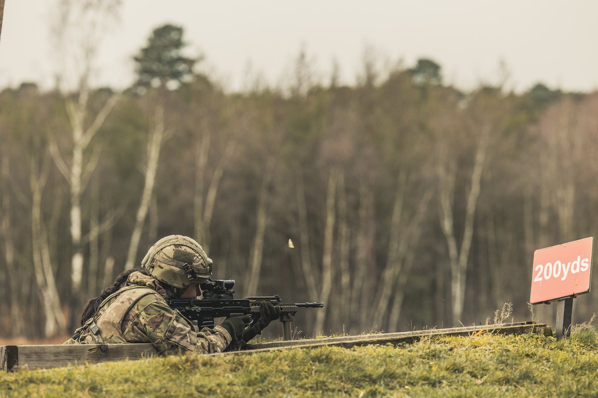 A soldier from 3 Squadron watches for and engages the target, as she participates in the recent marksmanship coaching qualification course. - Contact hac-recruiting-mailbox@mod.gov.uk to understand what we can offer, what you can learn, and begin your career as a soldier with us