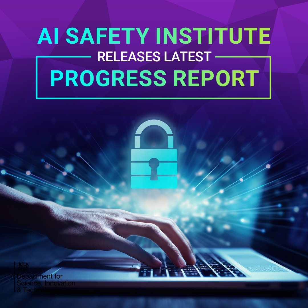 The AI Safety Institute has published its latest progress report today. Read more below on the next wave of leading AI talent who are joining the ranks! 👇 🖥️ gov.uk/government/pub…