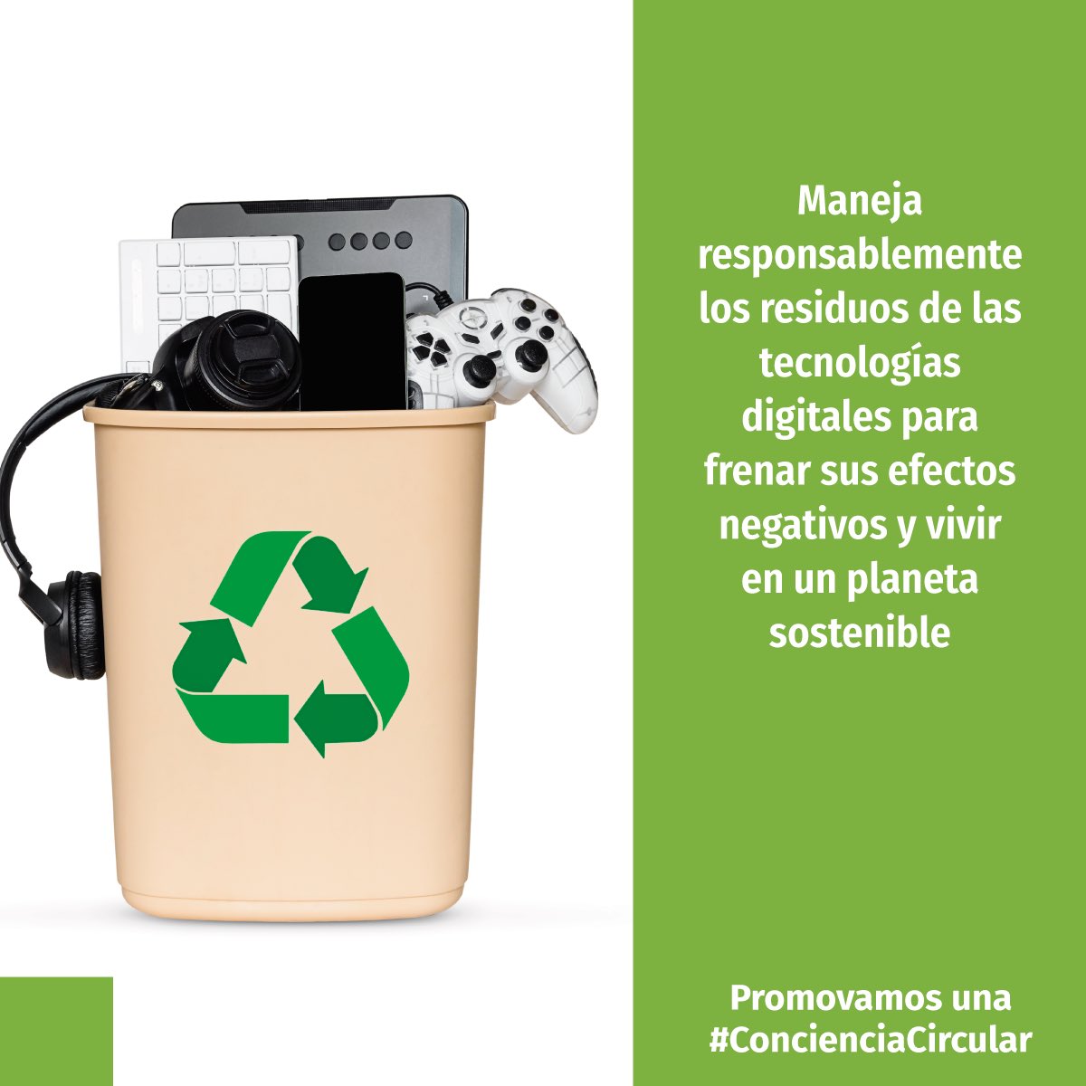 Eslared_Ve's tweet photo. Los residuos electrónicos se han convertido en el flujo de
residuos más grande en muchos países, la mayoría de los
cuales descartan este tipo de desechos en los vertederos
de desechos generales, generando una pérdida de
recursos secundarios #ConcienciaCircular
#ReusaReciclaRepara https://t.co/tMi9B8DM2p