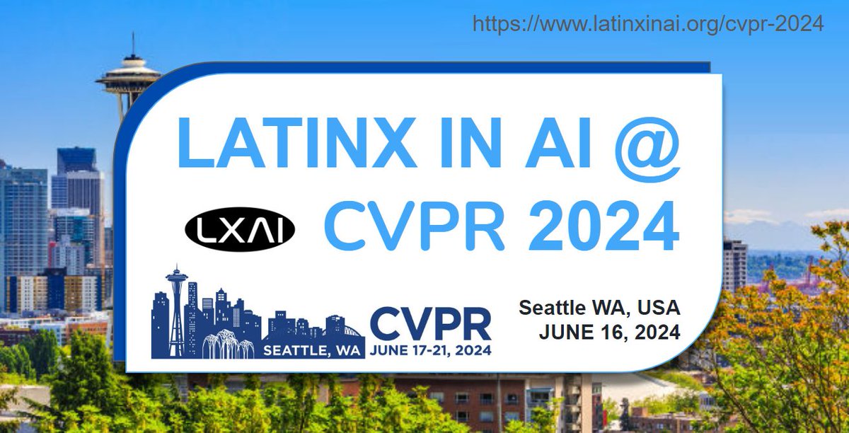 latinxincv's tweet photo. We are excited to begin organizing the next LXCV at CVPR 2024! https://t.co/MjdbdpUhpz https://t.co/PlDEQFhgHV