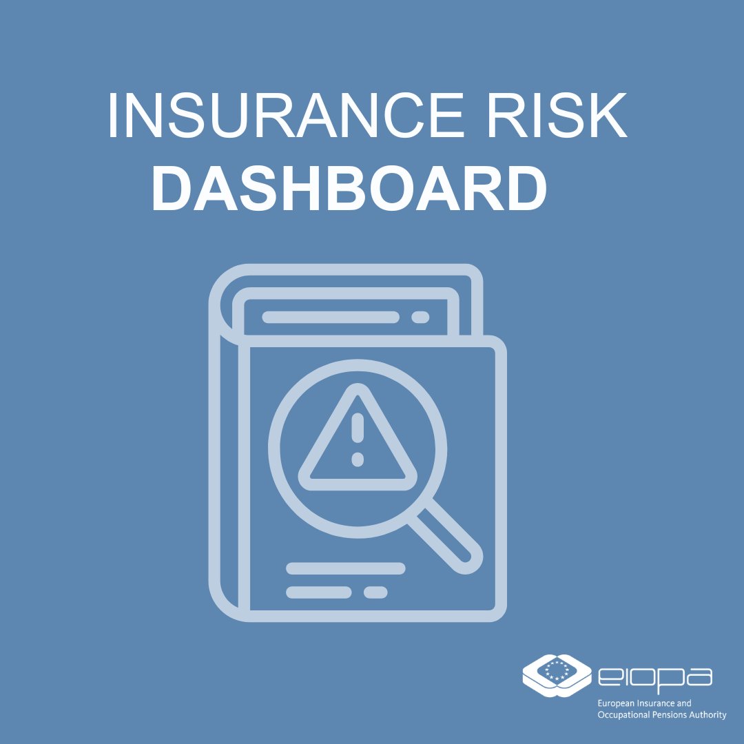 ❓ How are insurers currently exposed to market risk? Check ✔ out our latest 'Insurance Risk Dashboard' to get the answers for: 👉 Market 👉 Liquidity and funding 👉 Interlinkages and imbalances 👉 ESG 👉 Digitalization and cyber   risks ...and more. europa.eu/!nWpyYK