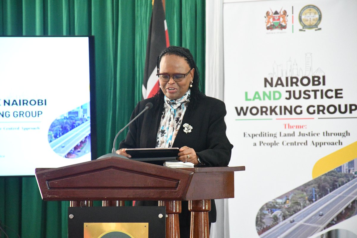 Hon. Chief Justice Martha Koome Launches the Nairobi Land Justice Working Group that aims to address challenges in land disputes in Nairobi County #Nairobi #Landdisputes #CourtofAppeal #kairo