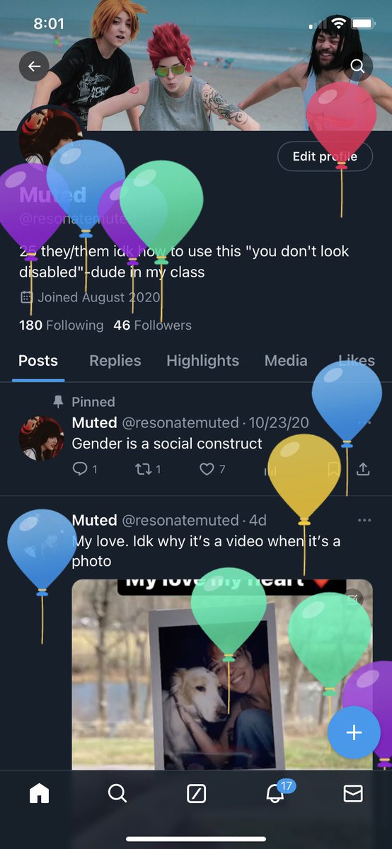 resonatemuted's tweet photo. Balloon day https://t.co/9rocR4h9Y2