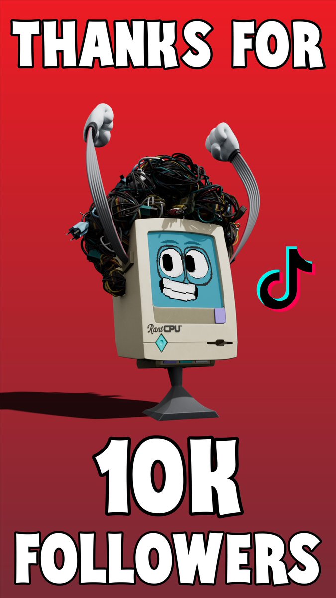 To celebrate 10k+ followers on TikTok I’m running a giveaway!

That giveaway consists of 100 tier 3 packs! 

To enter the giveaway simply;

Like + RT ✅
Follow <a href="/RantCPU/">rantcpu</a> &amp; <a href="/LiithosEnt/">Liithos</a> ✅
Tag a human fren ✅

Good luck 🤖