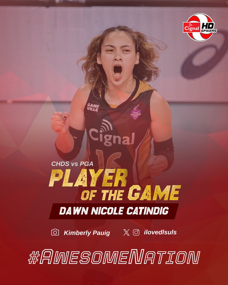 Congrats Dawnita! Congrats Cignal!
 @dawn_macandili @cignalHDspiker