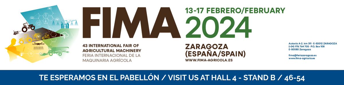 greenmowers_es's tweet photo. Green Mowers estará en FIMA 2024, del 13 al 17 de febrero, presentando nuestras soluciones para #agricultura, #jardineriaprofesional y #movilidad, Pabellón 4, Calle B, Stand 46-54
#pilotcar #addaxmotors #ferrismowers #ohashi #multione #FIMA #Agricultura #jardineria #agricola https://t.co/tYQ9Jb1Vkx