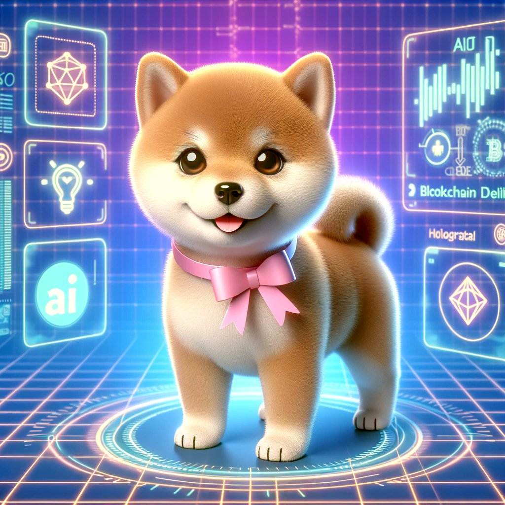 Today in the world of PUKA AI: Exploring the neon-lit digital frontier! 🌐💡 Our adorable AI Shiba Inu with her signature pink ribbon is ready to embark on new blockchain adventures. What will she learn today? #PUKAAI #DigitalFrontier #BlockchainAdventures #PUKA $PUKA #solana…
