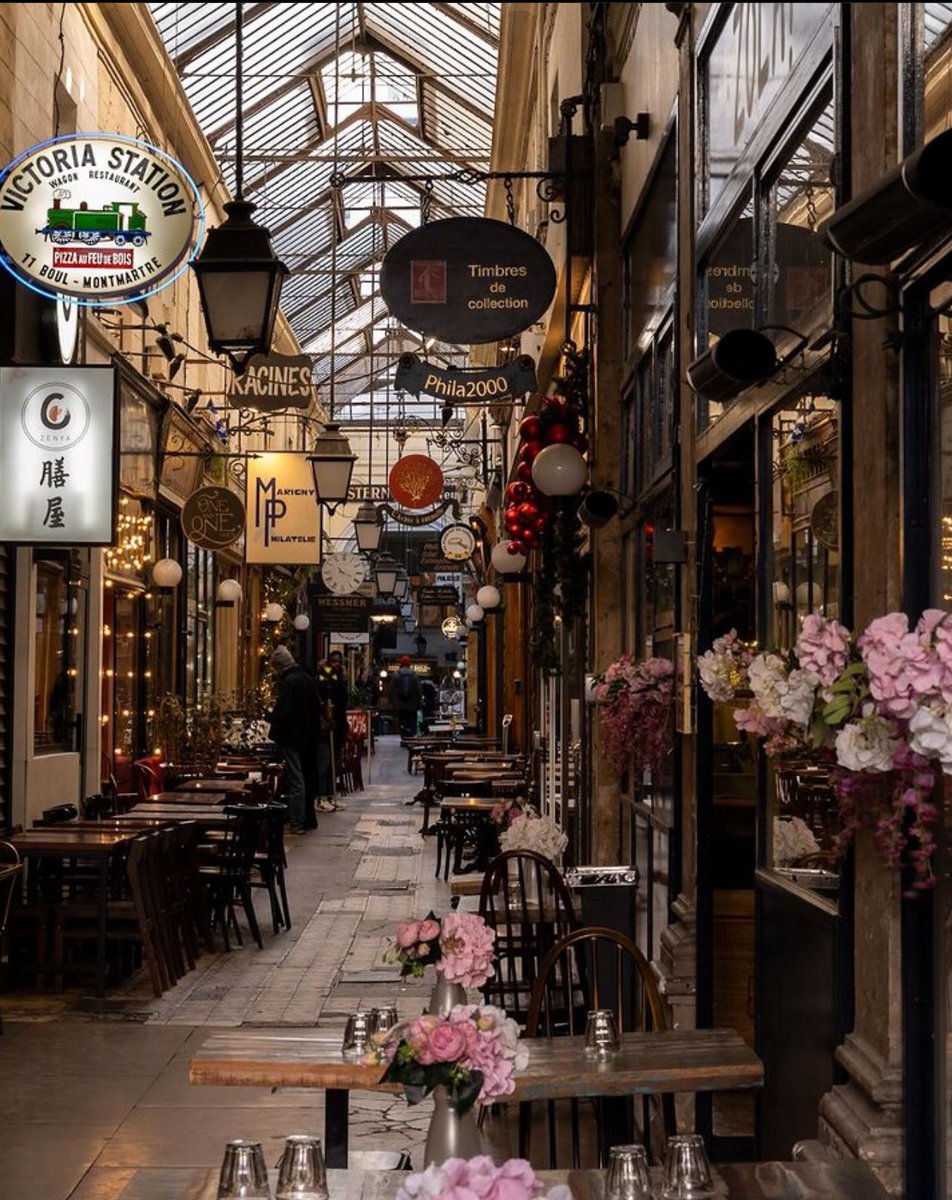 A stroll through the covered passages of Paris.