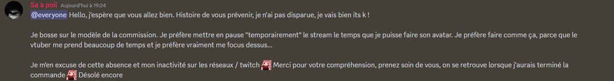 Encore désolée, on se retrouve soon 🥹❤️