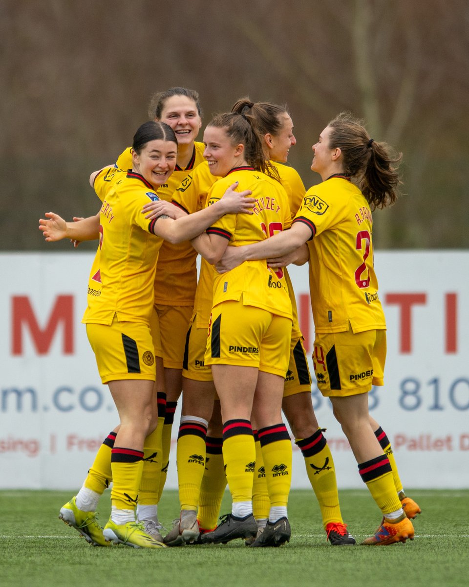 Other-end-of-the-pitch celebrations for @sufc_women and a penalty that was a bootlace-width away from being saved by @DurhamWFC's keeper @naoishamcaloon from Sunday's game.