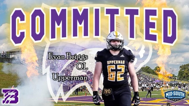 Exciting news! 🏈 Just committed to play college football at <a href="/BU_FootballTN/">Bethel University Football (TN)</a>. Grateful for the opportunity and excited for this next chapter. Thank you <a href="/BIGshadowMIKE/">Coach Mike Jasper</a> for Recruiting and believing in me. I also want to thank my mom <a href="/JulieBrigg59531/">Julie Briggs</a> and my dad for believing in me