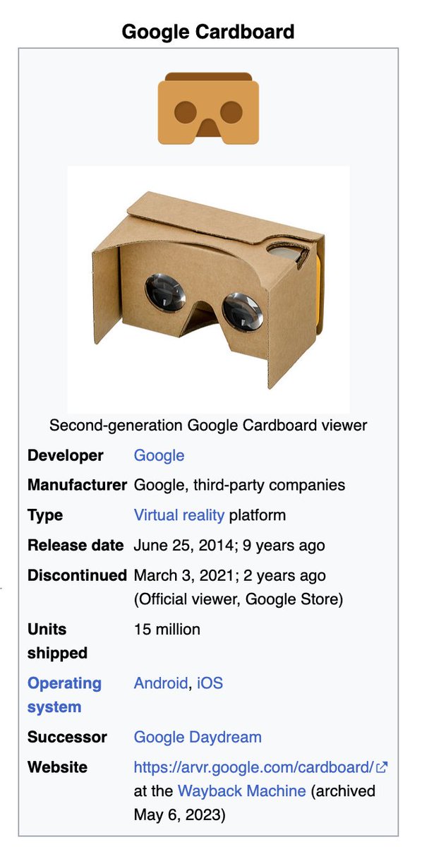 @RjeyTech remember the predecessor? 😂
#googlecardboard